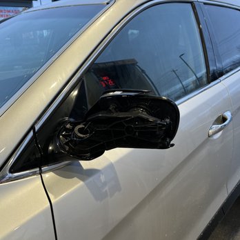 Maple Leaf Market - Damage after carwash - Gas Stations Near Me - Chittenango, New York