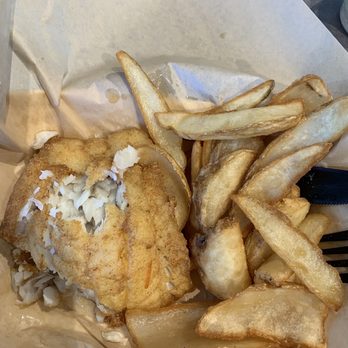 Jax Fish Fry - 2 pieces of cod with the fries in a basket - Seafood Near Me - Saint Johns, Florida Jax Fish Fry - 2 pieces of cod with the fries in a basket - Seafood Near Me - Saint Johns, Florida