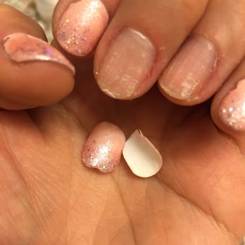 Jasmine Spa Nails - Ok this is 2.5 hours after I got my gel mani after I took a shower. It just "perfectly" peeled off. I'm not sure what is going on. - Nail Salons Near Me - Pasadena, California Jasmine Spa Nails - Ok this is 2.5 hours after I got my gel mani after I took a shower. It just "perfectly" peeled off. I'm not sure what is going on. - Nail Salons Near Me - Pasadena, California