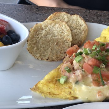 Another Broken Egg Cafe - Lobster Lobster and Brie Omelette Brunch - Breakfast & Brunch Near Me - Morrisville, North Carolina