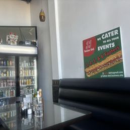 Inside of establishment. Is it an Italian or Chinese deli? Inside of establishment. Is it an Italian or Chinese deli?