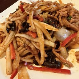 Pork with garlic sauce