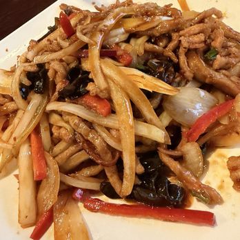 Spicy House - Pork with garlic sauce - Asian Fusion Near Me - Austin, Texas