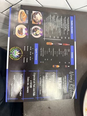 Menu photo 1 Ninas Kitchen San Fernando Valley, CA
