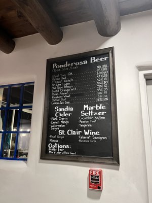 Menu photo 3 El Vado Taproom Albuquerque, NM