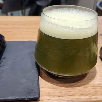 Hello Nori - Chopped scallop roll with Nitro Matcha - Sushi Bars Near Me - Burnaby, British Columbia Hello Nori - Chopped scallop roll with Nitro Matcha - Sushi Bars Near Me - Burnaby, British Columbia