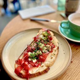 Salmon Tartine