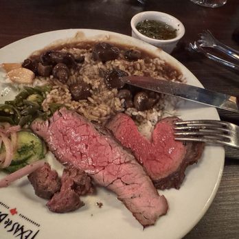 Texas de Brazil - Oklahoma City - My 3 favorite meats, filet, flank & picanha! Rice with mushrooms, jalapeño, cucumbers & onions - Steakhouses Near Me - Oklahoma City, Oklahoma Texas de Brazil - Oklahoma City - My 3 favorite meats, filet, flank & picanha! Rice with mushrooms, jalapeño, cucumbers & onions - Steakhouses Near Me - Oklahoma City, Oklahoma