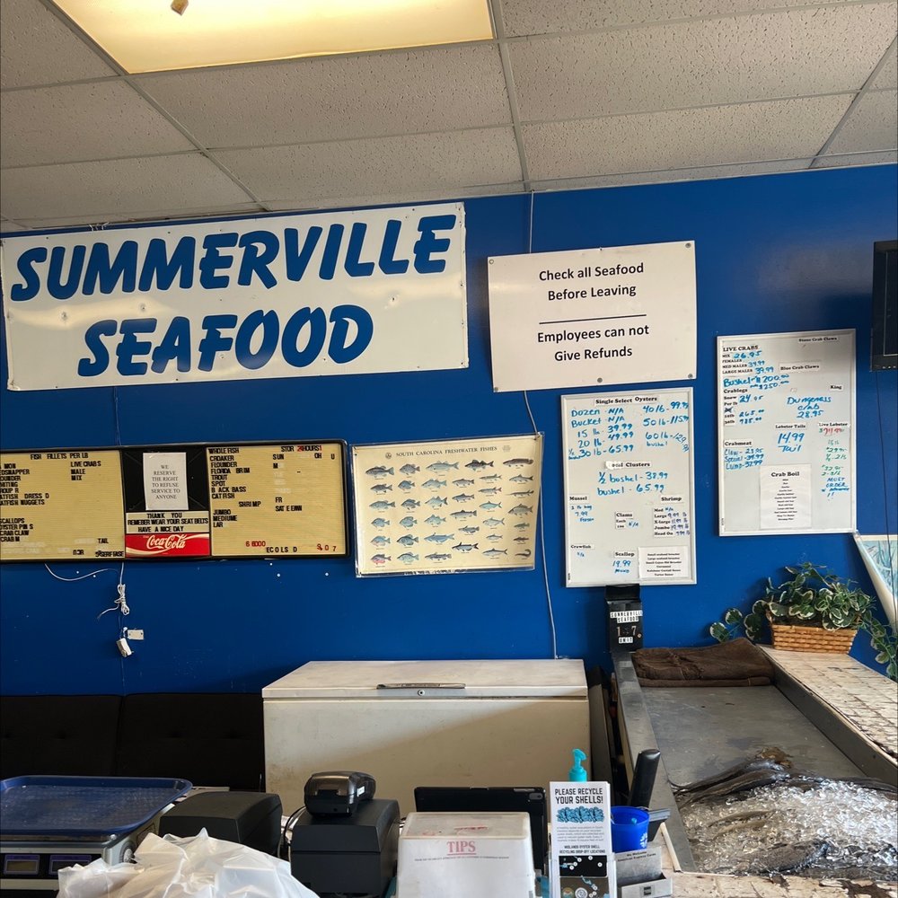 SUMMERVILLE SEAFOOD 908 Bacons Bridge Rd, Summerville, South Carolina Seafood Markets