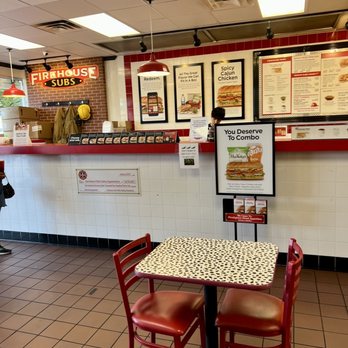Firehouse Subs - the interior of a restaurant - Fast Food Near Me - Albuquerque, New Mexico