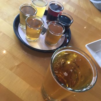 Belmont Brewing - Beer taster and 20 oz cider. - Breweries Near Me - Long Beach, California
