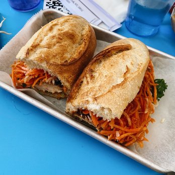 5ive Spice - lemongrass chicken banh mi - Vietnamese Near Me - Brooklyn, New York