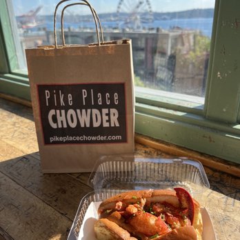 Pike Place Chowder - Connecticut-Style Lobster Roll - Seafood Near Me - Seattle, Washington Pike Place Chowder - Connecticut-Style Lobster Roll - Seafood Near Me - Seattle, Washington
