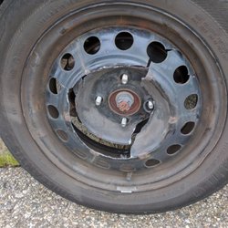 Capitol Area Road Service - Customer thought he needed an Alignment but had he continued driving on the highway even a mile more!