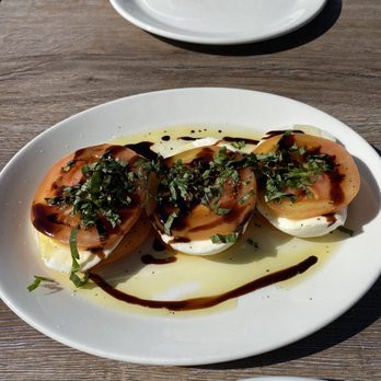 Del Lusso - Stacked Caprese Starter - Pizza Near Me - Carlsbad, California Del Lusso - Stacked Caprese Starter - Pizza Near Me - Carlsbad, California