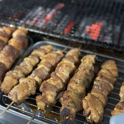 The Spice Route - We use the Bichitan Charcoal grill for our skewers
