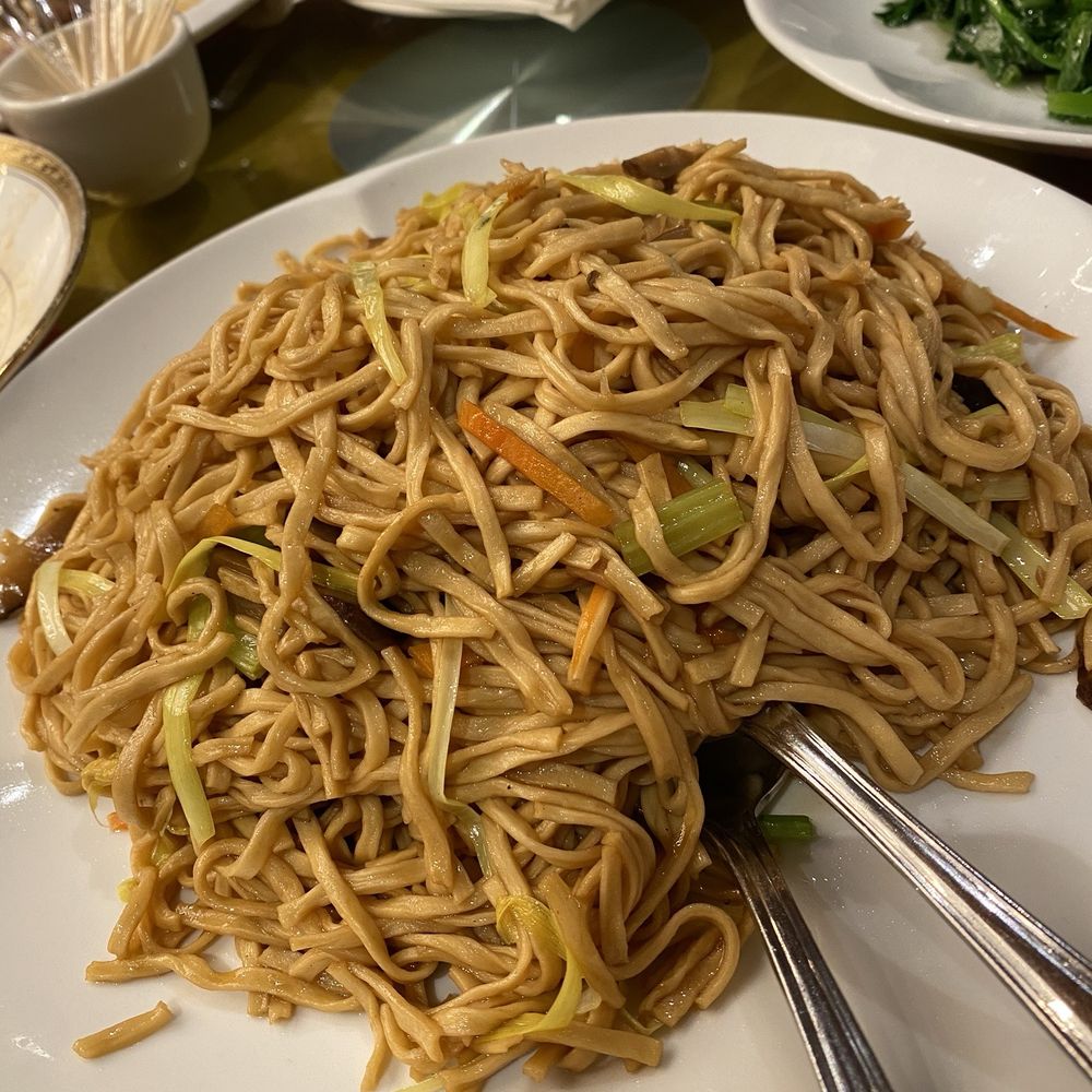 Dim Sum Palace - Black mushroom E-Fu noodle - Dim Sum Near Me - New York, New York Dim Sum Palace - Black mushroom E-Fu noodle - Dim Sum Near Me - New York, New York