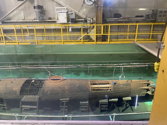 C.S.S. H.L. Hunley Submarine by null