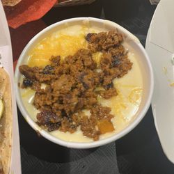 Queso and beef