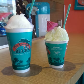 Bahama Buck's - Piña Colada (Sugar free, No carbs, No fat, No cholesterol!!) & Cucmber with cream! - Shaved Ice Near Me - Albuquerque, New Mexico