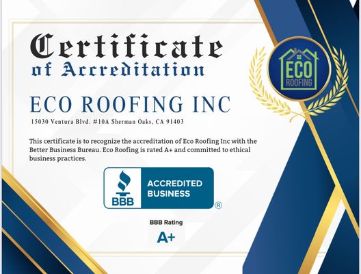 Eco Roofing Logo