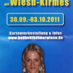 5. Bad Bentheimer Wiesn - Offizieller Flyer zum Fest