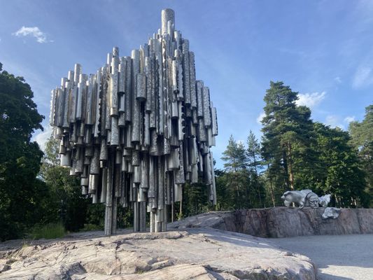 Sibelius Monument by null