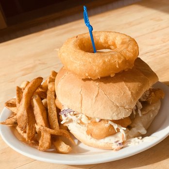 The Lighthouse Fish and Chips - Messy fish sandwich - Fish & Chips Near Me - Brantford, Ontario The Lighthouse Fish and Chips - Messy fish sandwich - Fish & Chips Near Me - Brantford, Ontario