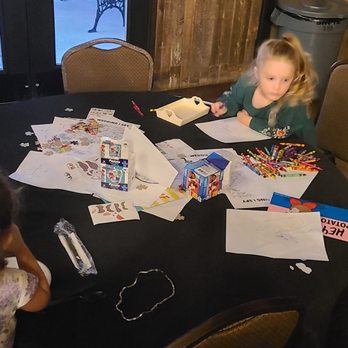 The Keller Roundhouse - Our kids table at the back of the room - Venues & Event Spaces Near Me - Keller, Texas The Keller Roundhouse - Our kids table at the back of the room - Venues & Event Spaces Near Me - Keller, Texas