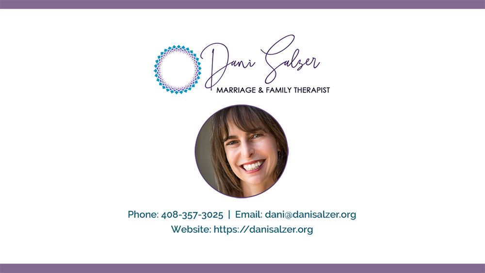 Dani Salzer, LMFT - grief counselor in Campbell, CA