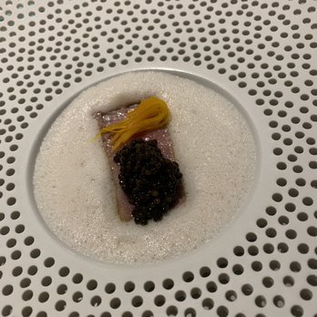 Jont - Toro and caviar in mussel froth - New American Near Me - Washington, DC, District of Columbia