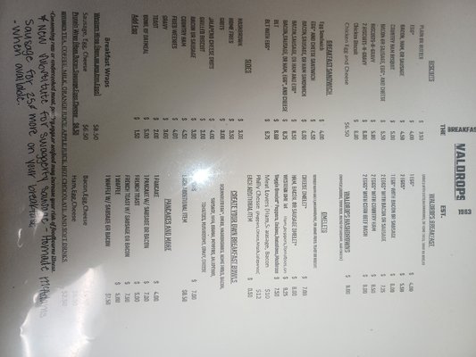 Menu photo 2 Waldrop's Restaurant Townville, SC Menu photo 2 Waldrop's Restaurant Townville, SC