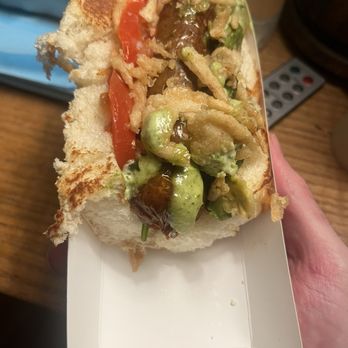 Dog Haus Biergarten - They forgot the avocado too. This plus the higher price for less food makes Dog Haus a no go for me. - Hot Dogs Near Me - Azusa, California