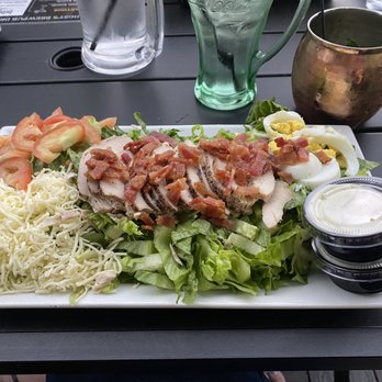 Jigsy's BrewPub & Restaurant - Chicken bacon ranch salad. SO good. Dressing was bomb. - Pizza Near Me - Enola, Pennsylvania Jigsy's BrewPub & Restaurant - Chicken bacon ranch salad. SO good. Dressing was bomb. - Pizza Near Me - Enola, Pennsylvania