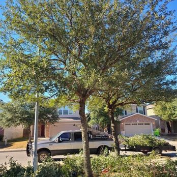Lone Star Landscape and Tree Services - This is the after picture of work performed, I can't be anymore happier - Landscaping Near Me - San Antonio, Texas