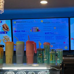 Menu 3 of 4, sorry for bad angle (May 2024)