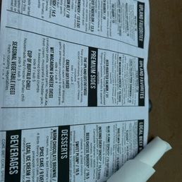 Menu Menu