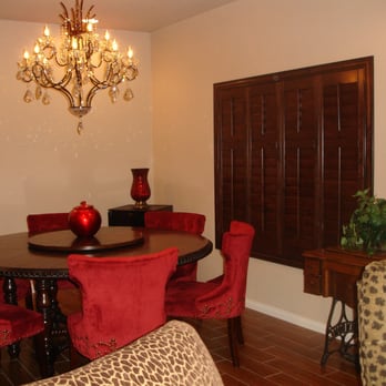 Bugsy's Blinds & Custom Shutters - Shutter installed by Bugsy's in our dining room - Shades & Blinds Near Me - Las Vegas, Nevada Bugsy's Blinds & Custom Shutters - Shutter installed by Bugsy's in our dining room - Shades & Blinds Near Me - Las Vegas, Nevada