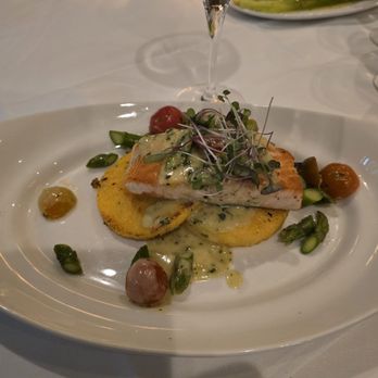 Brenner's Steakhouse - Salmon was delicious - Steakhouses Near Me - Houston, Texas