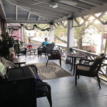 Old Powder House Inn - The second floor veranda - Bed & Breakfast Near Me - Saint Augustine, Florida Old Powder House Inn - The second floor veranda - Bed & Breakfast Near Me - Saint Augustine, Florida