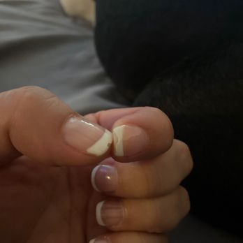 Dazzling Nails Spa - This is AFTER the fix. She said no and then filed using the nail file she was using with her current customer. - Nail Salons Near Me - Brentwood, California Dazzling Nails Spa - This is AFTER the fix. She said no and then filed using the nail file she was using with her current customer. - Nail Salons Near Me - Brentwood, California
