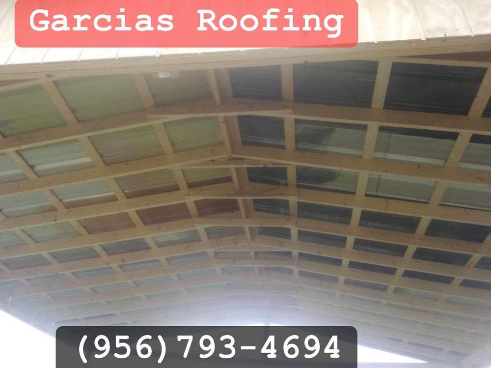Slide of Garcia's Roofing