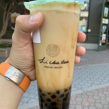 Li Cha Tea - Brown sugar milk tea - Bubble Tea Near Me - Walnut Creek, California