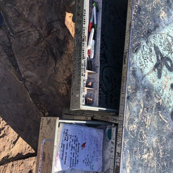 Hancock Hill - Writing utensils...add some pens/markers as most are dried out - Hiking Near Me - Alpine, Texas