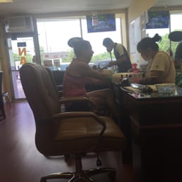 Inside of salon Inside of salon