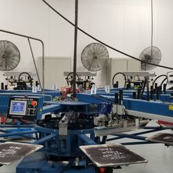 Full Color Prints - Fully Automated Screen Printing Machine.