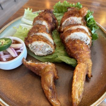 Weera Thai - Rainbow - A19.Stuffed Wings - Thai Near Me - Las Vegas, Nevada Weera Thai - Rainbow - A19.Stuffed Wings - Thai Near Me - Las Vegas, Nevada