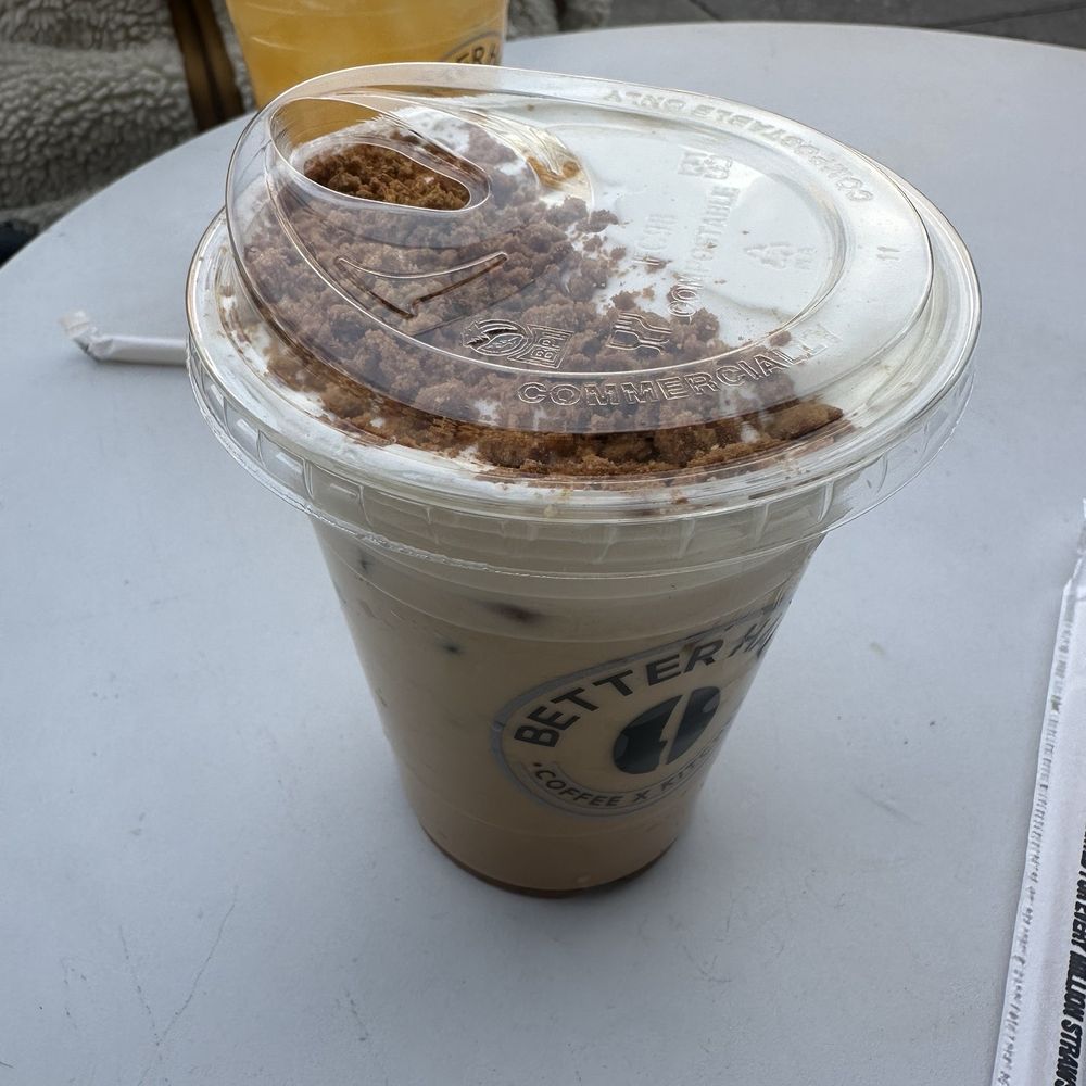 Better Half Coffee & Kitchen - Cookie Butter Latte - Coffee & Tea Near Me - Elmhurst, New York Better Half Coffee & Kitchen - Cookie Butter Latte - Coffee & Tea Near Me - Elmhurst, New York