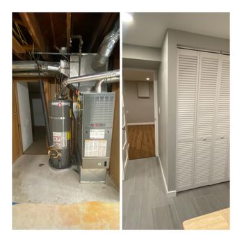 JD McDowell Construction - josh's idea to enclose the water heater/furnace. i can't imagine it any other way now! - General Contractors Near Me - Seattle, Washington JD McDowell Construction - josh's idea to enclose the water heater/furnace. i can't imagine it any other way now! - General Contractors Near Me - Seattle, Washington