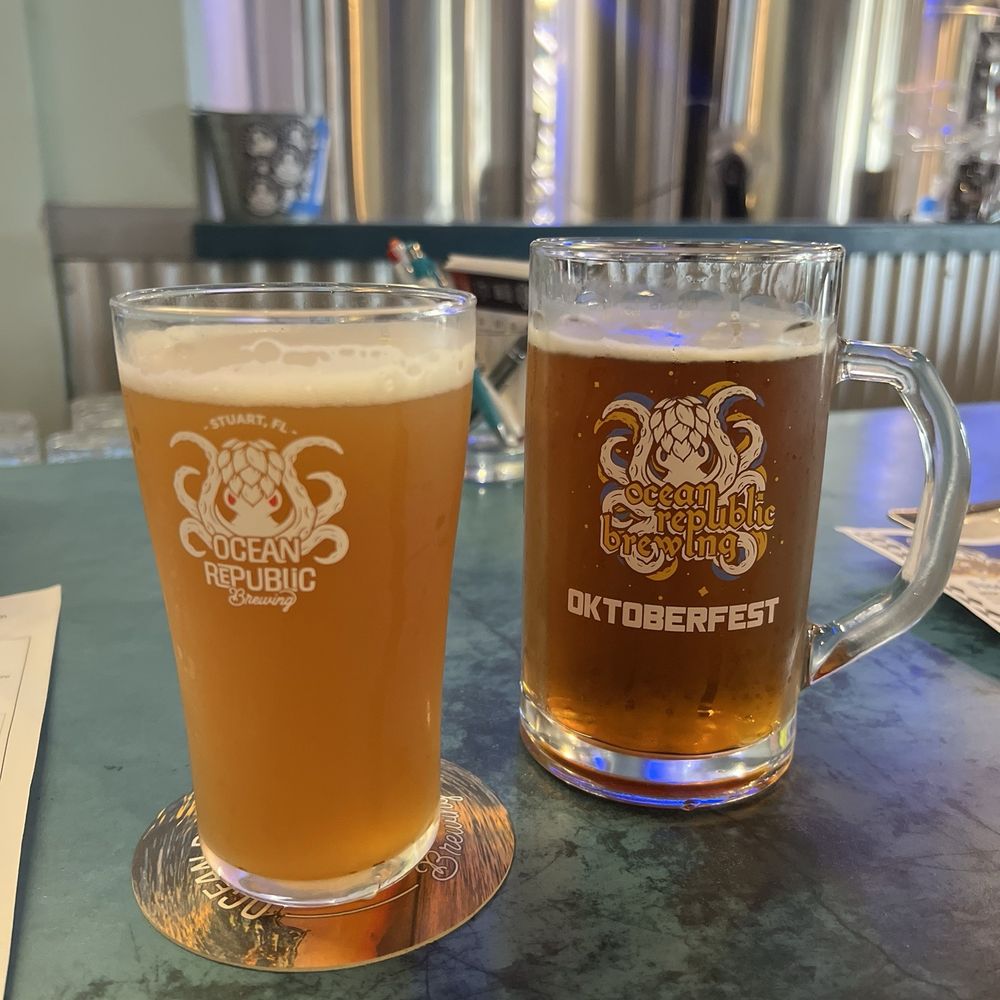 Tropical breeze and Oktoberfest.